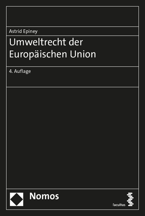 Produktbild: Umweltrecht der Europ&auml;ischen Union