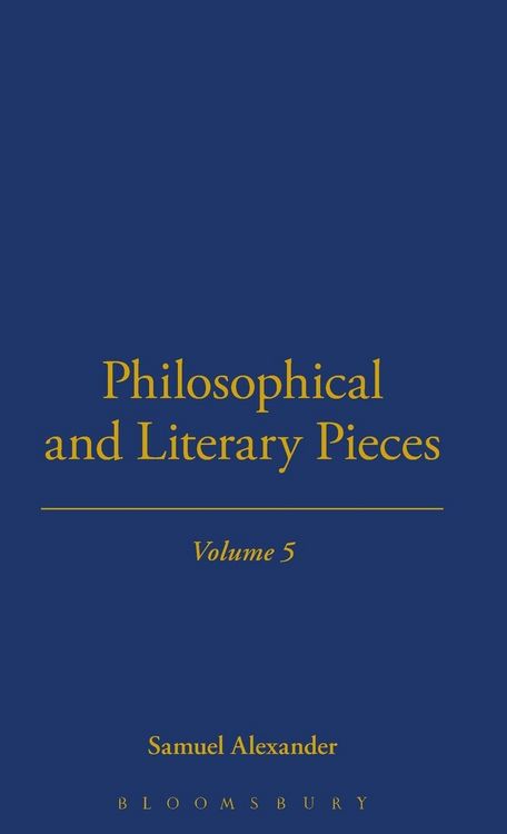 Produktbild: Philosophical And Literary Pieces