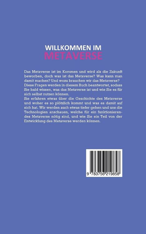 Produktbild: Willkommen im Metaverse