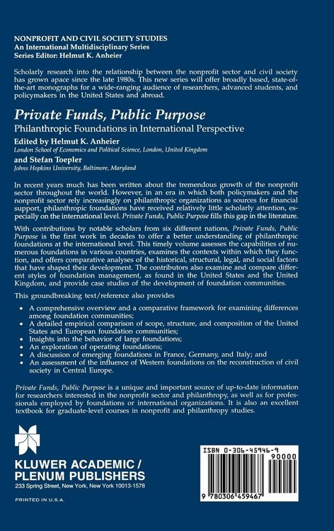 Produktbild: Private Funds, Public Purpose