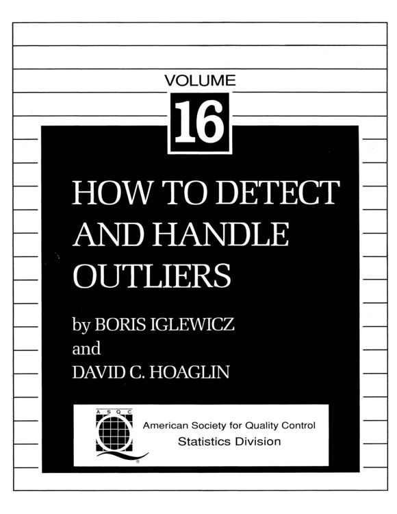 Produktbild: Volume 16: How to Detect and Handle Outliers