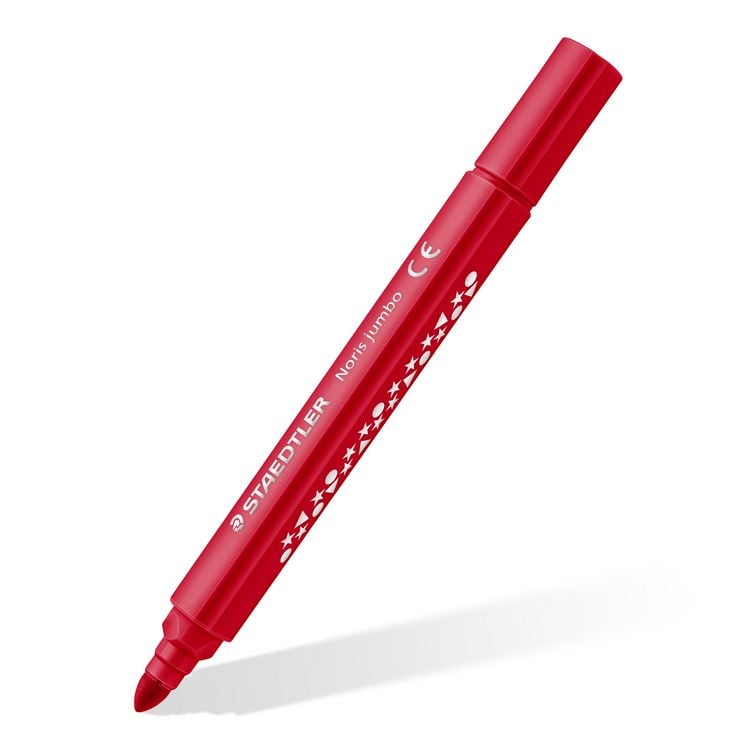Produktbild: STAEDTLER Noris&reg; 328-B, 10 jumbo Fasermaler, jumbo Bleistift und Radierer, 328-B C10P