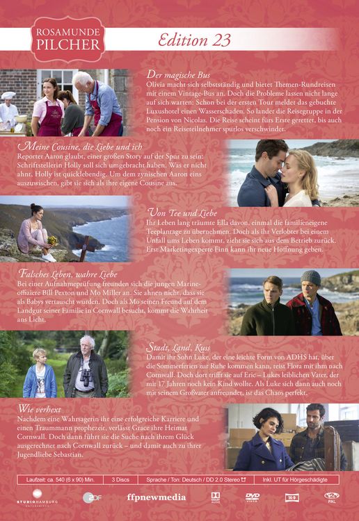 Produktbild: Rosamunde Pilcher Edition 23 [3 DVDs]