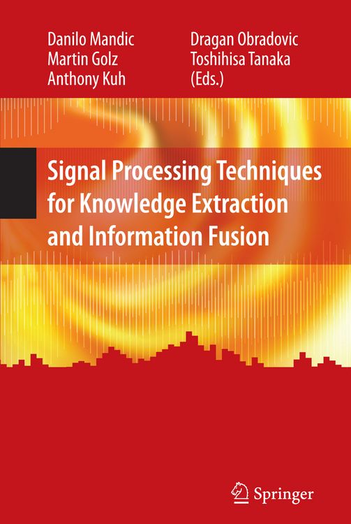 Produktbild: Signal Processing Techniques for Knowledge Extraction and Information Fusion
