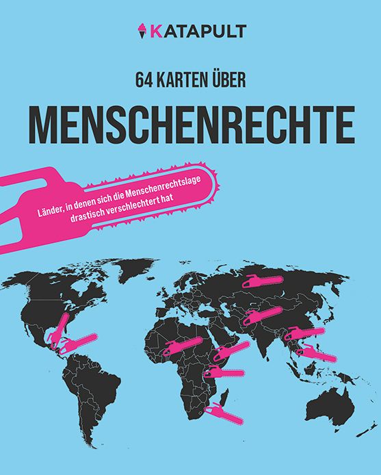 Produktbild: 64 Karten &uuml;ber Menschenrechte