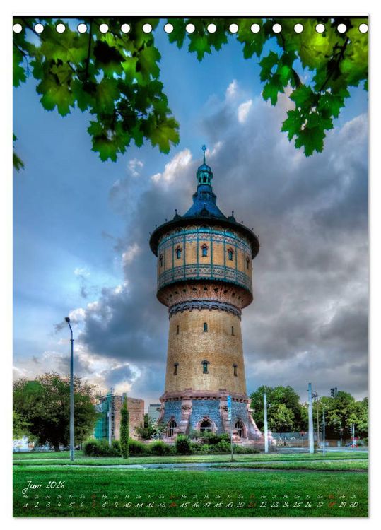 Produktbild: Stadtansichten von Halle Saale 2026 (Tischkalender 2026 DIN A5 hoch), CALVENDO Monatskalender