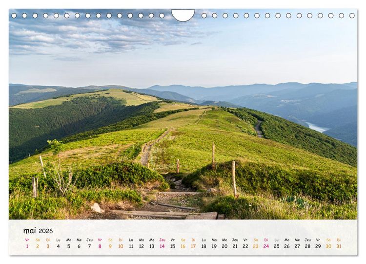 Produktbild: Sc&egrave;nes de cimes (Calendrier mural 2026 DIN A4 vertical), CALVENDO calendrier mensuel