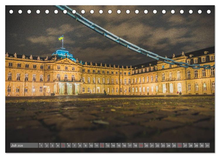 Produktbild: Stuttgart - Bilder einer Stadt 2026 (Tischkalender 2026 DIN A5 quer), CALVENDO Monatskalender