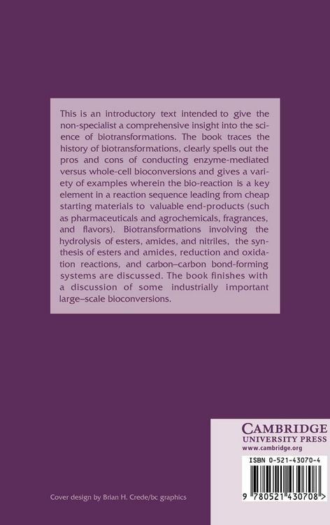 Produktbild: Introduction to Biocatalysis Using Enzymes and Microorganisms