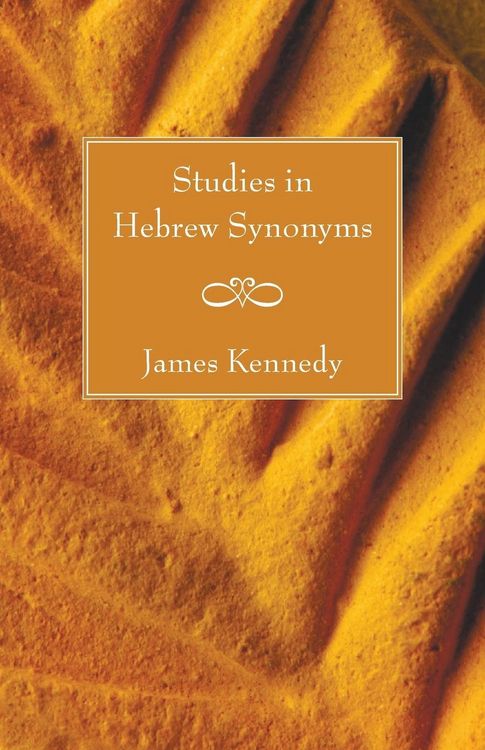 Produktbild: Studies in Hebrew Synonyms