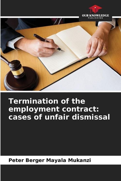 Produktbild: Termination of the employment contract: cases of unfair dismissal