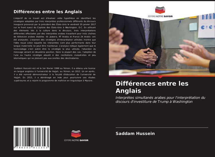 Produktbild: Diff&eacute;rences entre les Anglais
