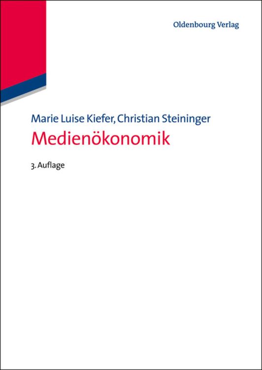 Produktbild: Medienökonomik