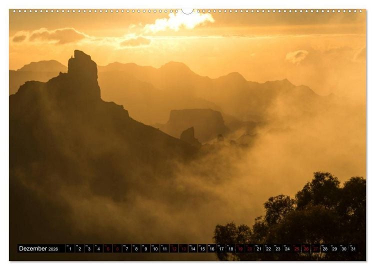 Produktbild: Gran Canaria (Wandkalender 2026 DIN A2 quer), CALVENDO Monatskalender