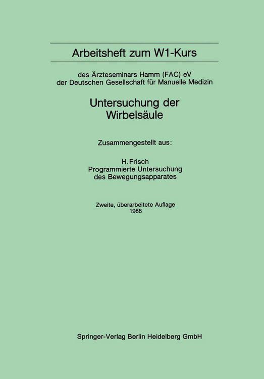 Produktbild: Arbeitsheft zum W1-Kurs