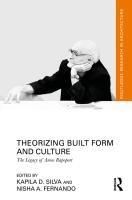 Produktbild: Theorizing Built Form and Culture