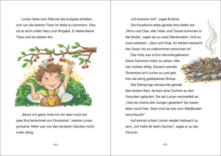 Produktbild: Rubinia Wunderherz, die mutige Waldelfe (Band 4) - Gefahr im Elfenwald