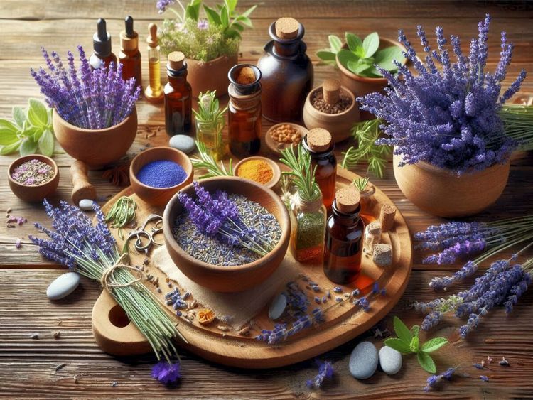 Produktbild: CALVENDO Puzzle Lavendel f&uuml;r deine Sinne. | 1000 Teile Lege-Gr&ouml;&szlig;e 64x48cm Foto-Puzzle f&uuml;r gl&uuml;ckliche Stunden