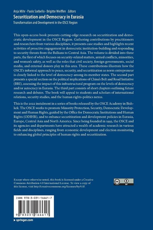 Produktbild: Securitization and Democracy in Eurasia