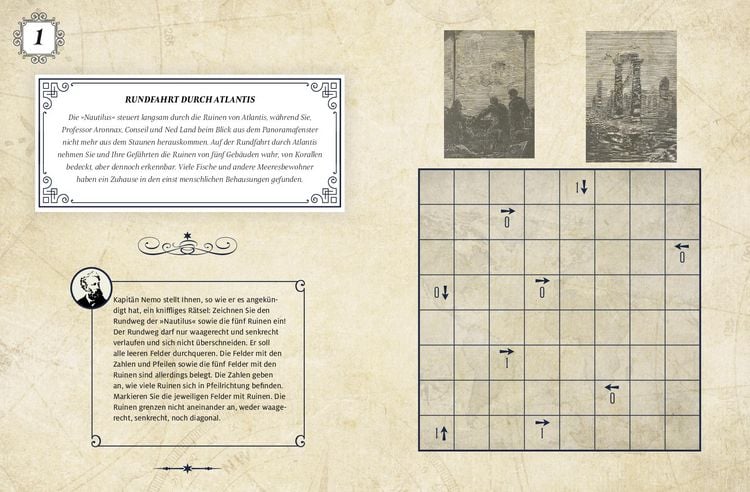 Produktbild: Jules Verne Adventskalender der Logikr&auml;tsel