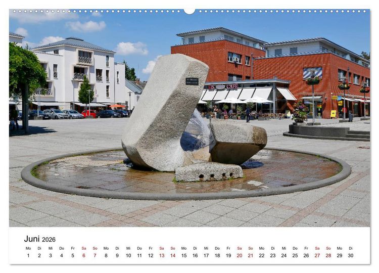 Produktbild: Eschborn vom Taxifahrer Petrus Bodenstaff (Wandkalender 2026 DIN A2 quer), CALVENDO Monatskalender