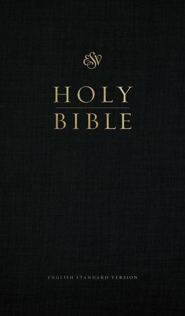 Produktbild: ESV Church Bible, Large Print, Red Letter (Hardcover, Black)