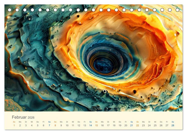 Produktbild: Nicht von diesem Planeten (Tischkalender 2026 DIN A5 quer), CALVENDO Monatskalender