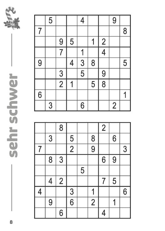 Produktbild: Maxi-Buch Weihnachtsausgabe Sudoku