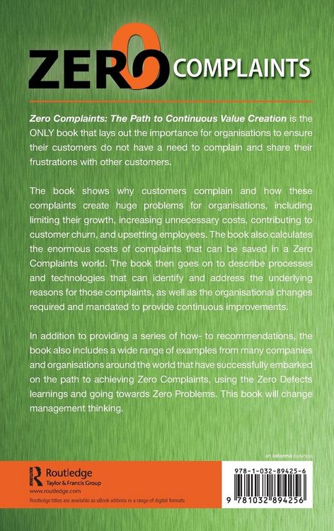 Produktbild: Zero Complaints