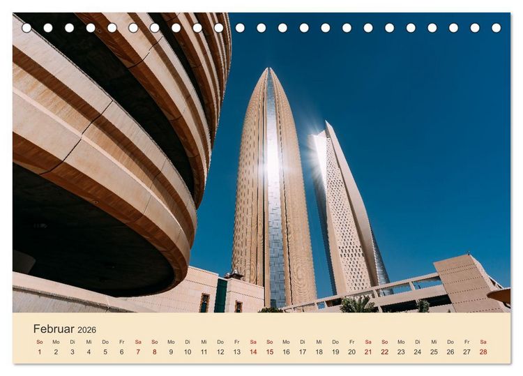 Produktbild: Kuwait - Moderne trifft Tradition (Tischkalender 2026 DIN A5 quer), CALVENDO Monatskalender