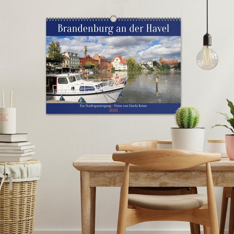 Produktbild: Brandenburg an der Havel - Ein Stadtspaziergang (Wandkalender 2026 DIN A3 quer), CALVENDO Monatskalender