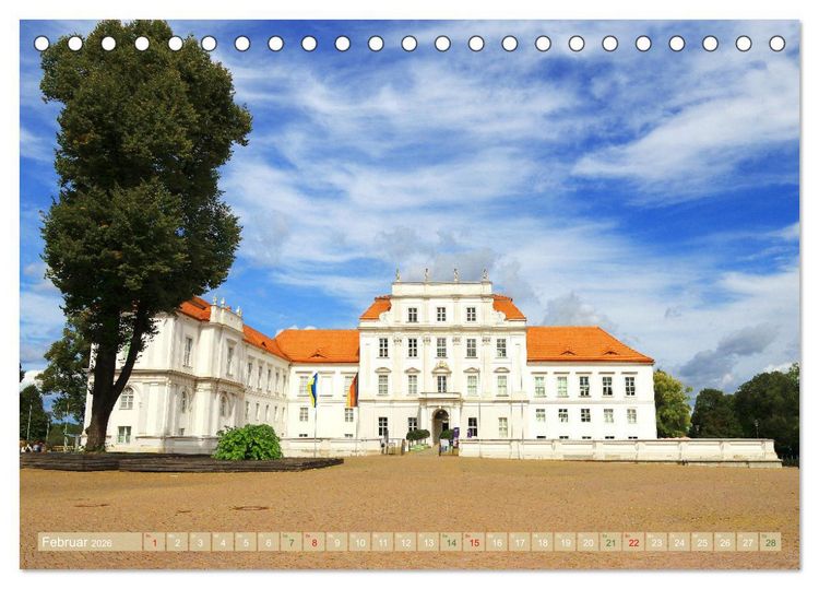 Produktbild: Brandenburg - Sch&ouml;ne Ausflugsziele n&ouml;rdlich von Berlin (Tischkalender 2026 DIN A5 quer), CALVENDO Monatskalender