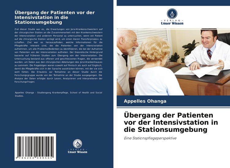 Produktbild: &Uuml;bergang der Patienten vor der Intensivstation in die Stationsumgebung