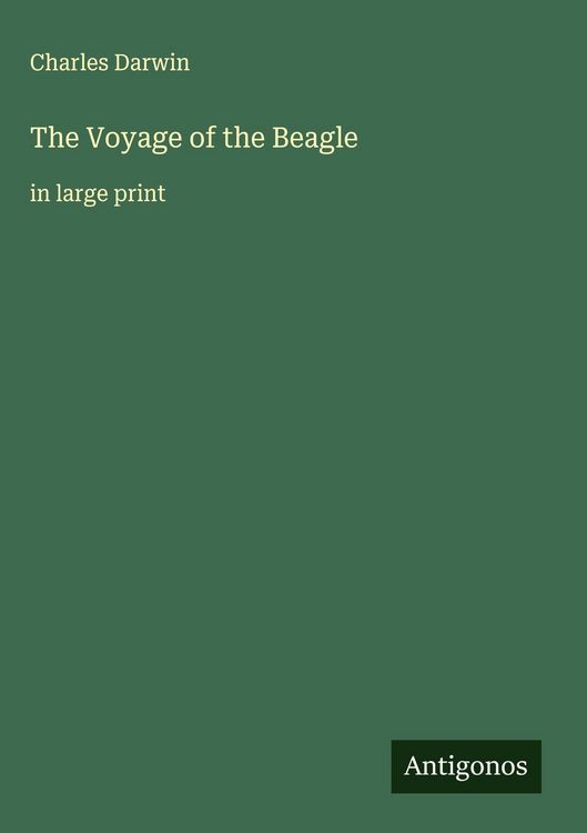 Produktbild: The Voyage of the Beagle