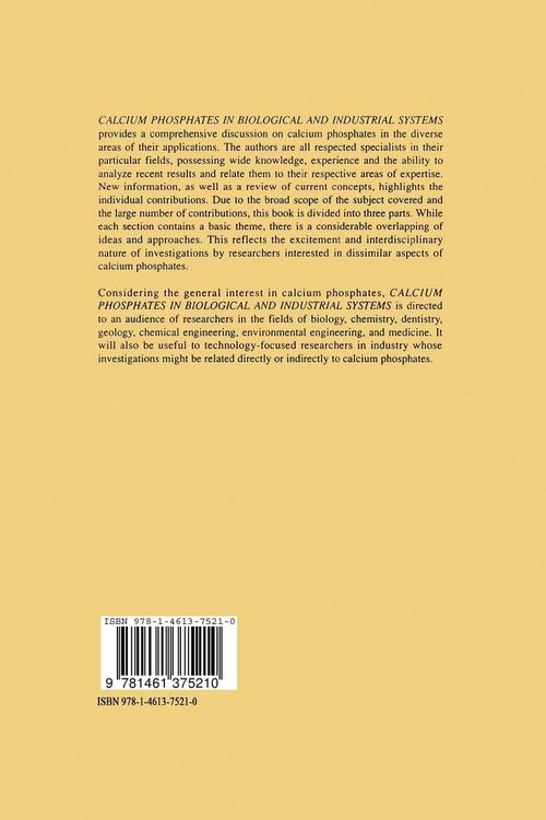 Produktbild: Calcium Phosphates in Biological and Industrial Systems