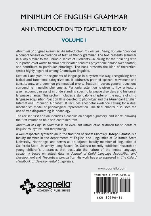 Produktbild: Minimum of English Grammar