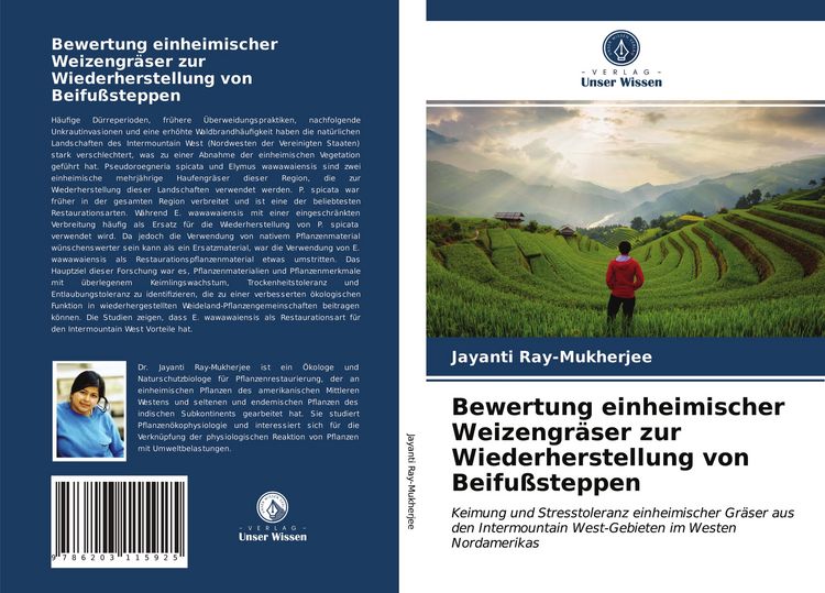 Produktbild: Bewertung einheimischer Weizengr&auml;ser zur Wiederherstellung von Beifu&szlig;steppen