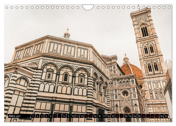 Produktbild: Fantastisches Florenz (Wandkalender 2027 DIN A4 quer), CALVENDO Monatskalender