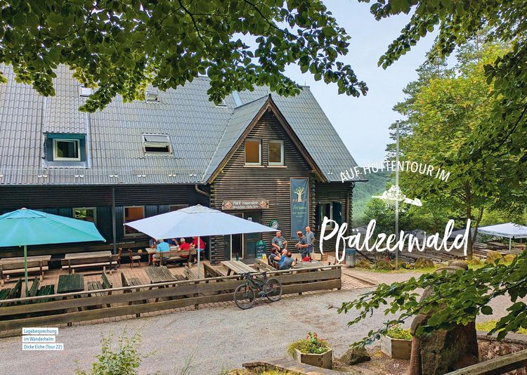 Produktbild: Hütten-Geheimtipps Pfälzerwald
