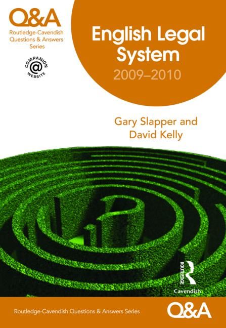 Produktbild: Q&A English Legal System
