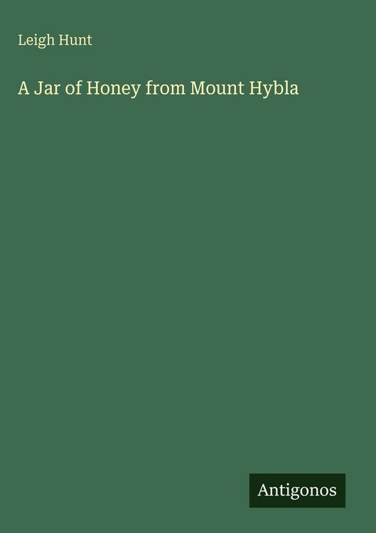 Produktbild: A Jar of Honey from Mount Hybla