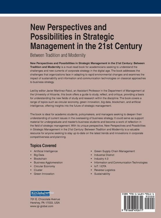 Produktbild: New Perspectives and Possibilities in Strategic Management in the 21st Century
