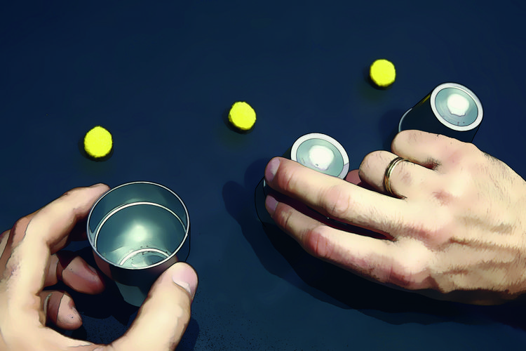 Produktbild: Zauberset Ehrlich Brothers Mini Magics Das Becher-Spiel