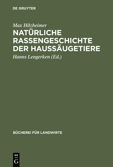 Produktbild: Nat&uuml;rliche Rassengeschichte der Hauss&auml;ugetiere