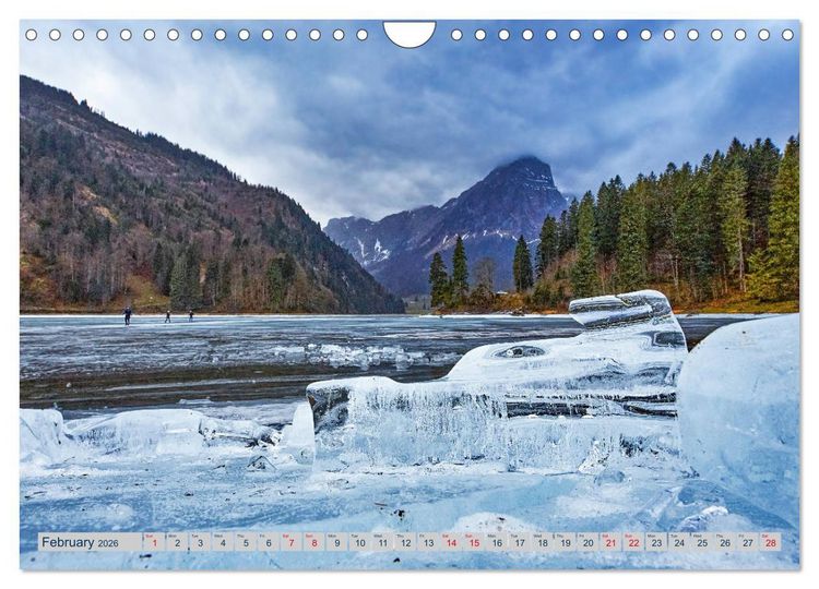 Produktbild: SWISS APLINE EMOTIONS (Wall Calendar 2026 DIN A4 landscape), CALVENDO 12 Month Wall Calendar