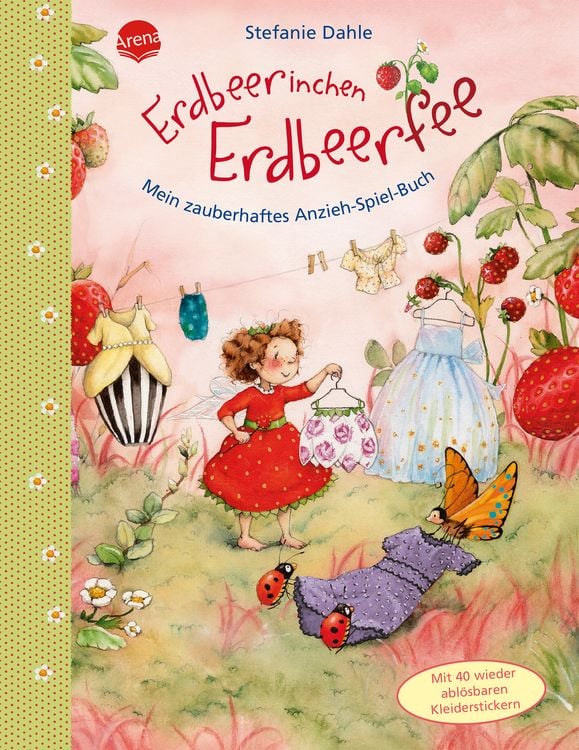 Produktbild: Erdbeerinchen Erdbeerfee. Mein zauberhaftes Anzieh-Spiel-Buch