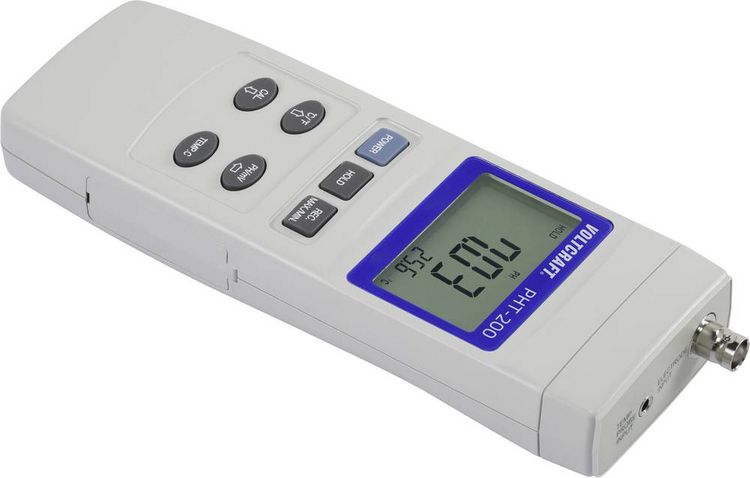 Produktbild: VOLTCRAFT PHT-200 Kombi-Messger&auml;t pH-Wert, Redox (ORP)