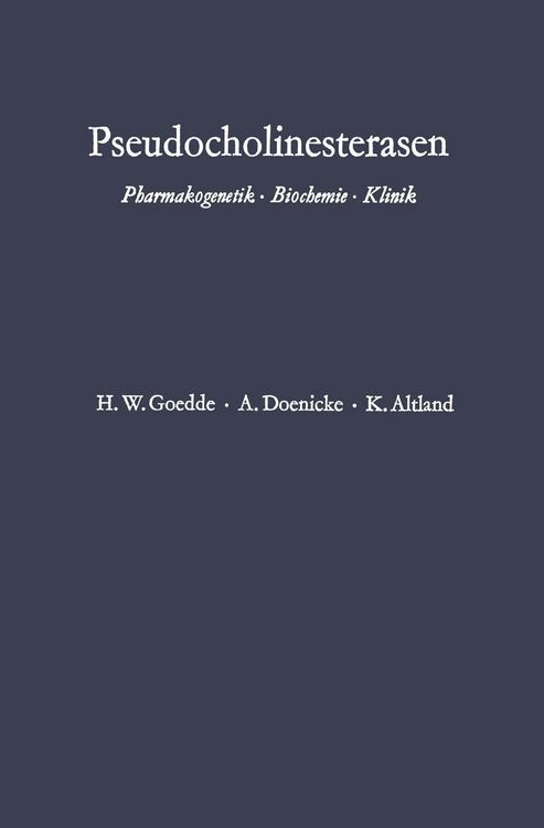 Produktbild: Pseudocholinesterasen