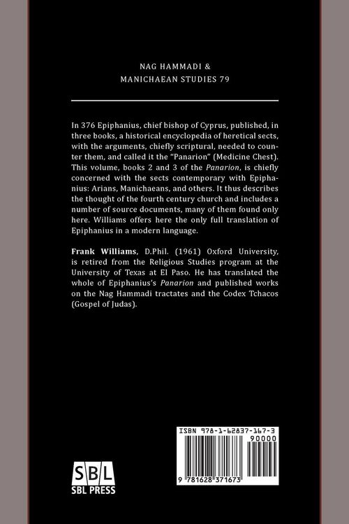 Produktbild: The Panarion of Epiphanius of Salamis