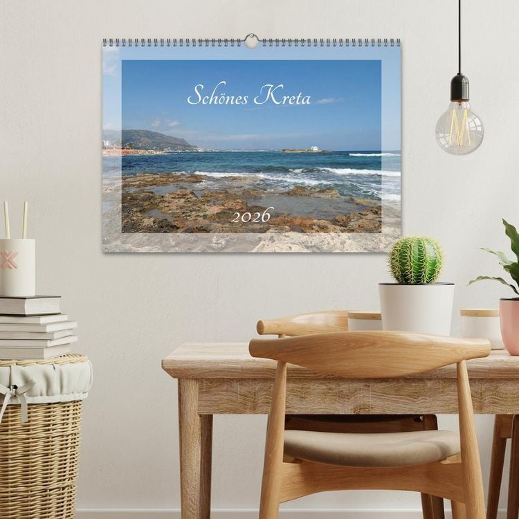 Produktbild: Sch&ouml;nes Kreta (Wandkalender 2026 DIN A3 quer), CALVENDO Monatskalender